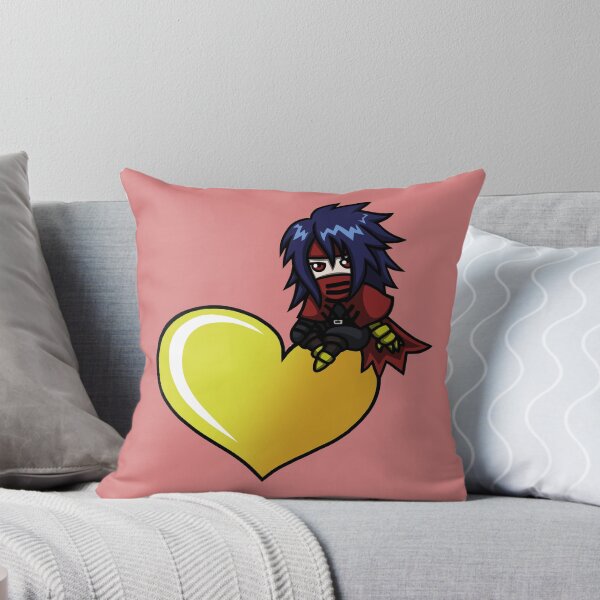 Item preview, Chibi Vincent Sitting on Heart SUNNY AMBER YELLOW designed and sold by timeless3wings.