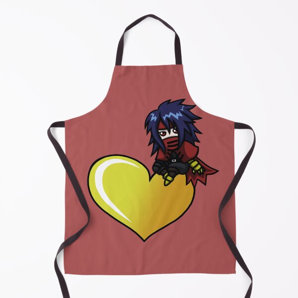 Item preview, Chibi Vincent Sitting on Heart SUNNY AMBER YELLOW designed and sold by timeless3wings.