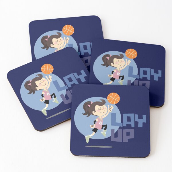 Item preview, Basketball Lay Up Girl designed and sold by Popfizn.