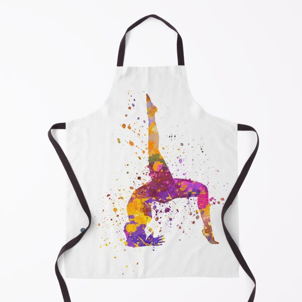 Item preview, Yoga woman 03 in watercolor splatter designed and sold by paulrommer.