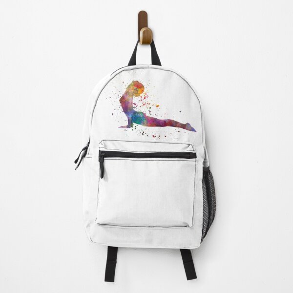 Item preview, Yoga woman 02 in watercolor splatter designed and sold by paulrommer.