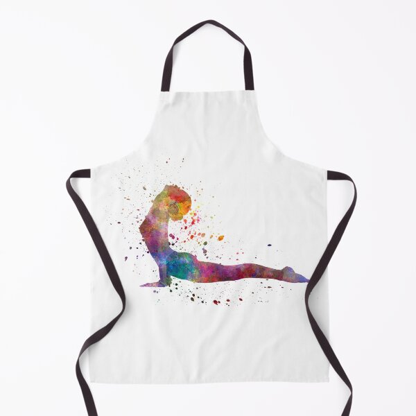 Item preview, Yoga woman 02 in watercolor splatter designed and sold by paulrommer.