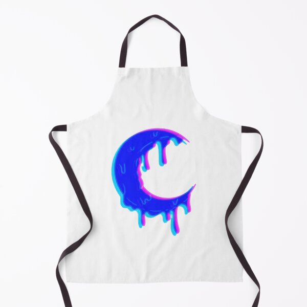 Item preview, Dripping Moon Crescent Glitch 3D designed and sold by Sabbaht.