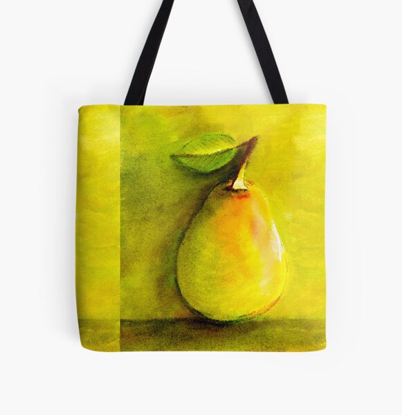 Pear Hugs All Over Print Tote Bag