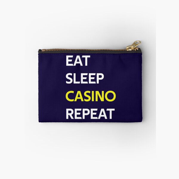 Item preview, Eat Sleep Casino Repeat designed and sold by CatArtStore.