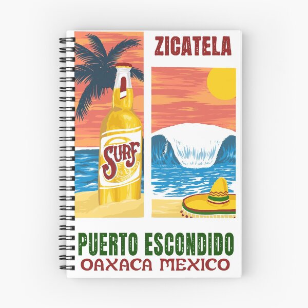 Item preview, Puerto Escondido - Las mejores olas del mundo Obras de arte - Camisetas-Lonas-Fundas-Edredones designed and sold by JOYSURF-LAB.
