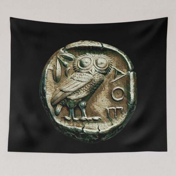 Item preview, Silver Athenian Owl Tetradrachm designed and sold by DotorEaon.