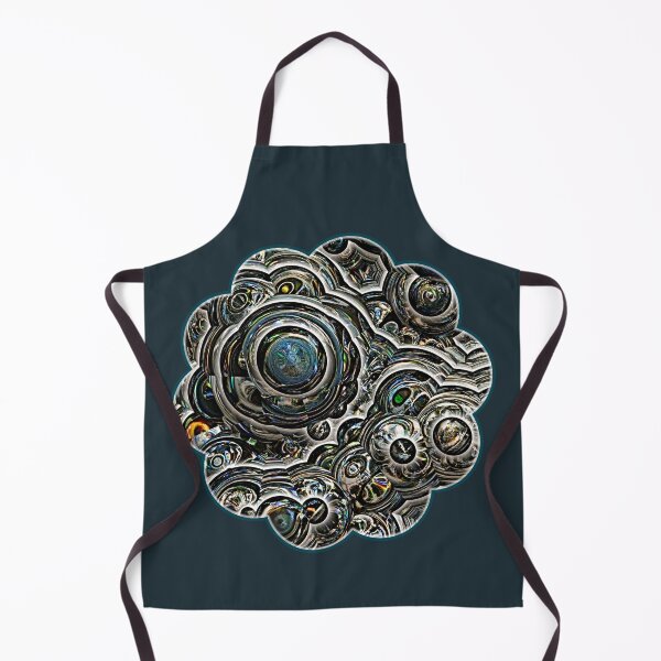 Item preview, Silver glitter bubble cells pattern designed and sold by Katho Menden.