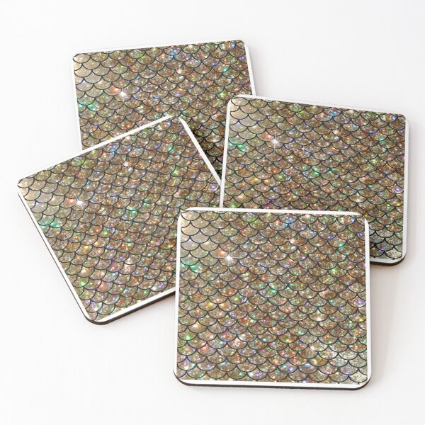 Item preview, glitter mermaid scales  designed and sold by TopDesignArt.