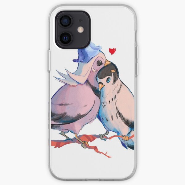 Oiseaux Bruabba Coque souple iPhone