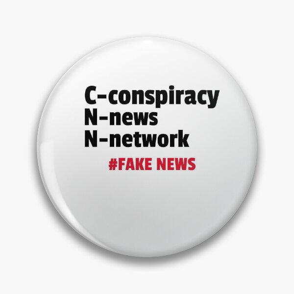 Item preview, CNN #FAKE NEWS designed and sold by AIMLESSAPPAREL.