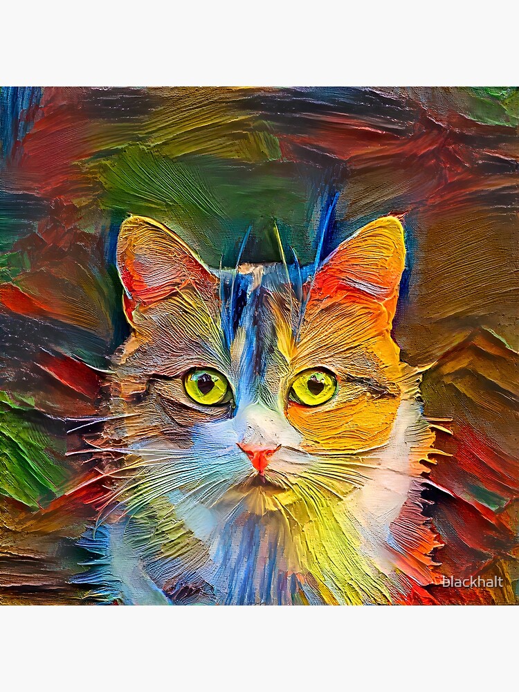 Abstractions of abstract cat by blackhalt