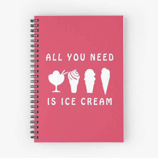 Item preview, All Your Need is Ice Cream - Ice Cream designed and sold by Mekoooo.
