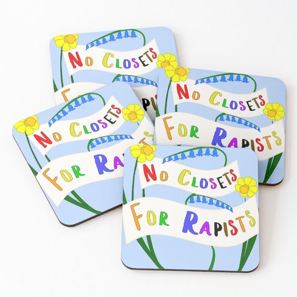 Item preview, No Closet For Rapists designed and sold by dysperdis.