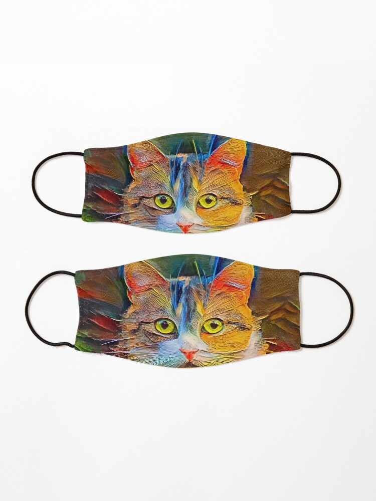 Alternate view of Abstractions of abstract cat Mask