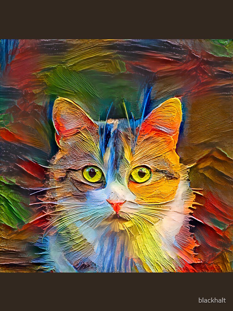 Abstractions of abstract cat by blackhalt