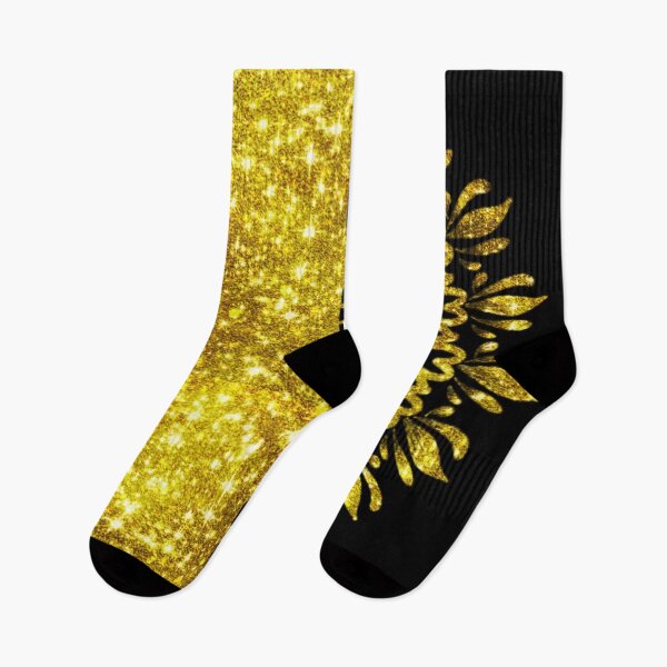 Item preview, Golden Shimmery Mandala (Jet Black) designed and sold by Dipwins-20.