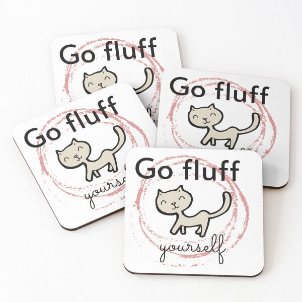 Item preview, Go Fluff Yourself - Funny Cat designed and sold by m95sim.