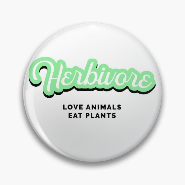 Item preview, Herbivore Slogan designed and sold by azmndesigns.