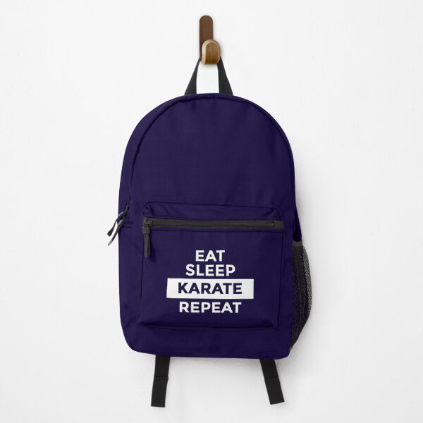 Item preview, Eat Sleep Karate Repeat designed and sold by CatArtStore.