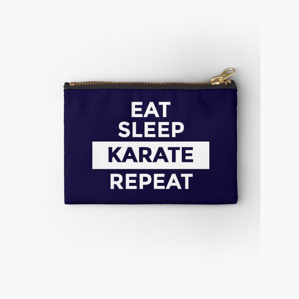 Item preview, Eat Sleep Karate Repeat designed and sold by CatArtStore.