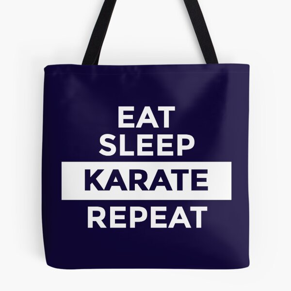Item preview, Eat Sleep Karate Repeat designed and sold by CatArtStore.