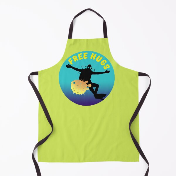 Item preview, Free Hugs Scuba Diver designed and sold by AdventurePrints.