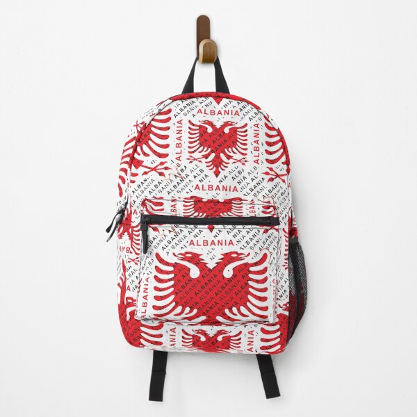 Item preview, Albanian flag pattern 4 designed and sold by B & K Store.