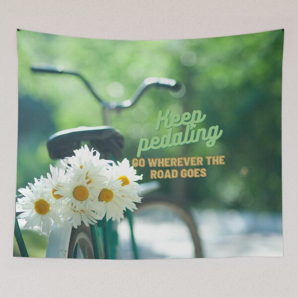 Item preview, Keep Pedaling, Go wherever the road goes designed and sold by Amalzaki.