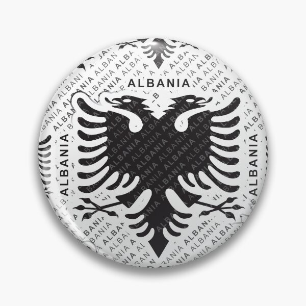 Item preview, Albanian flag pattern 3 designed and sold by B & K     Store.
