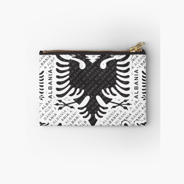 Item preview, Albanian flag pattern 3 designed and sold by B & K     Store.