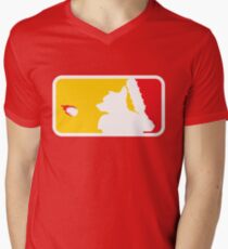 Major League Whack-Bat Men's V-Neck T-Shirt