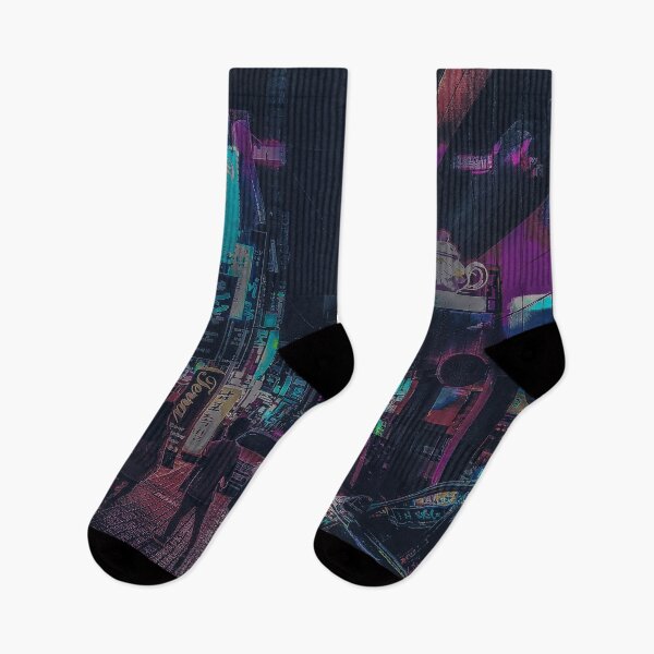Item preview, cyberpunk nights (dark edition) designed and sold by calinedesign.