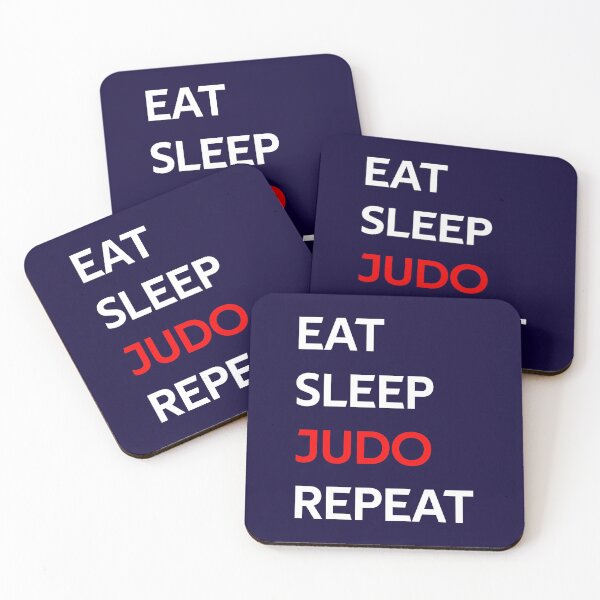 Item preview, Eat Sleep Judo Repeat designed and sold by CatArtStore.