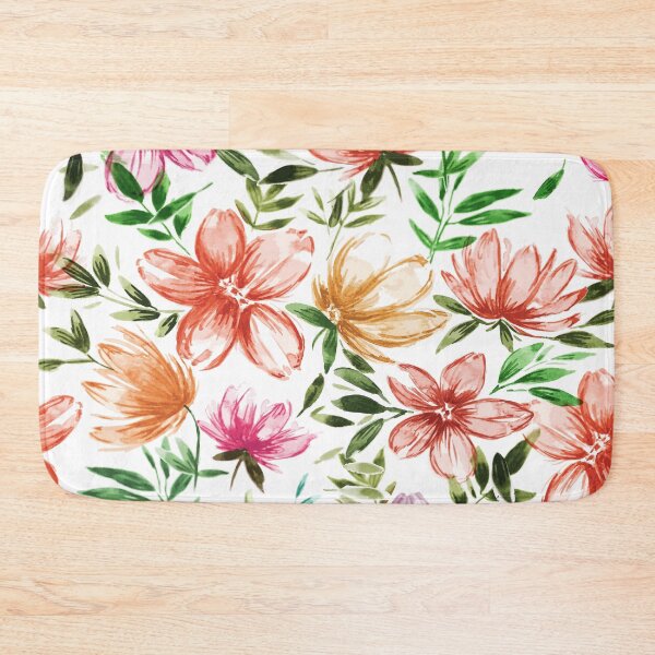 Item preview, Multicolors Watercolor Flowers designed and sold by B & K     Store.