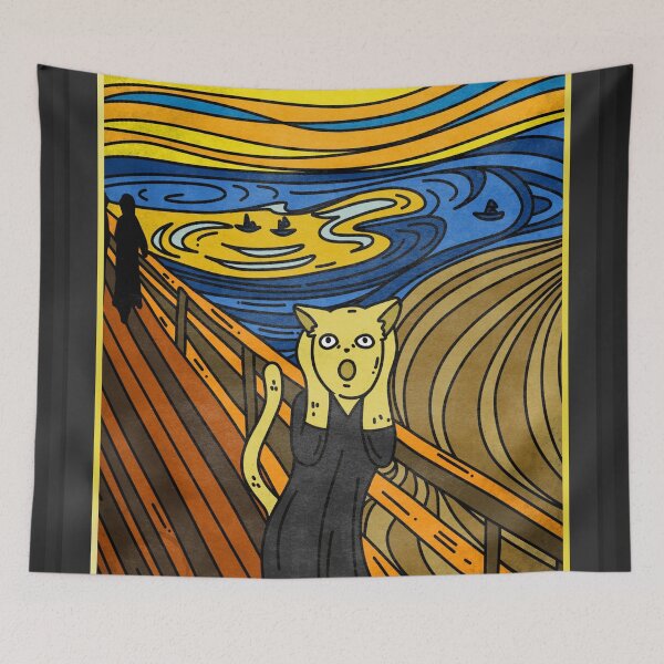 Item preview, Icecream, youscream - The scream painting pun - Edward Munch designed and sold by KauzSL.