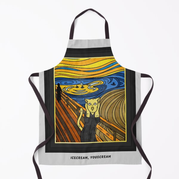 Item preview, Icecream, youscream - The scream painting pun - Edward Munch designed and sold by KauzSL.