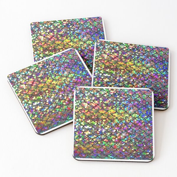 Item preview, glitter mermaid scales  designed and sold by TopDesignArt.