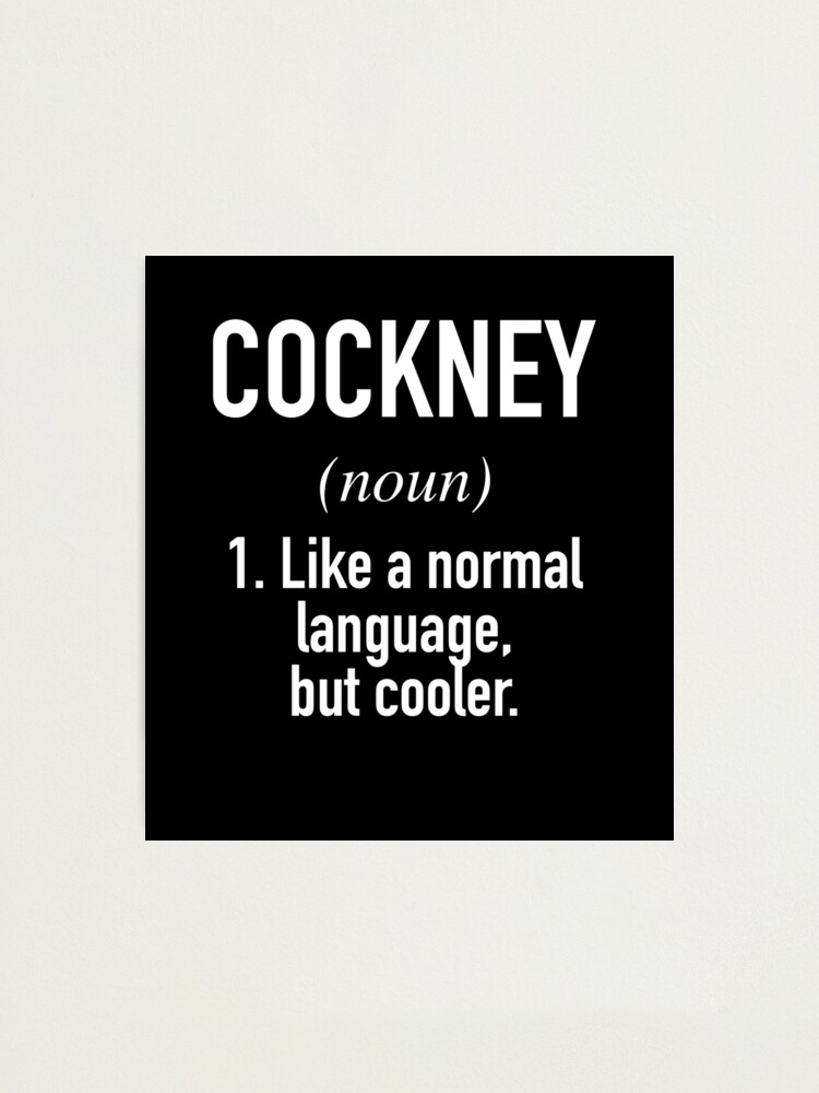 Facts about cockney rhyming slang image
