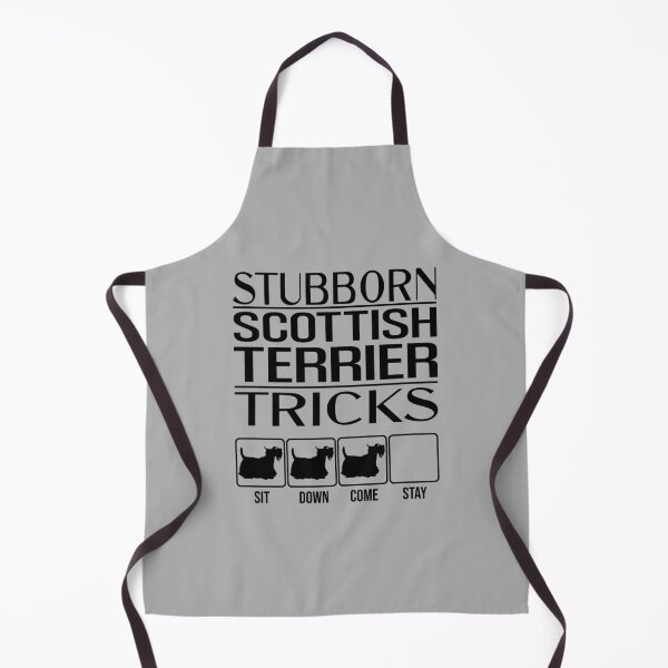 Item preview, Scottish Terrier - Stubborn Scottish Terrier Tricks / Stubborn Dog Tricks, funny gift idea designed and sold by HEJAshirts.