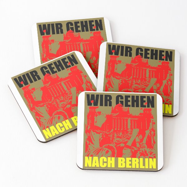 Item preview, We Are Going To Berlin; German; designed and sold by StickerApe.