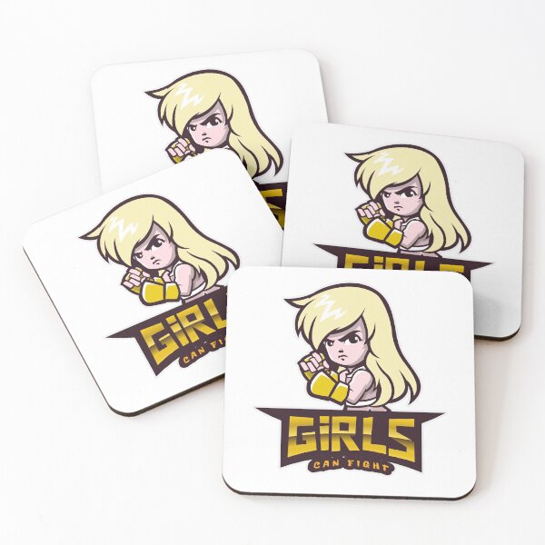Item preview, Girls Can Fight - Fighting Girl Design designed and sold by mum-of-two.