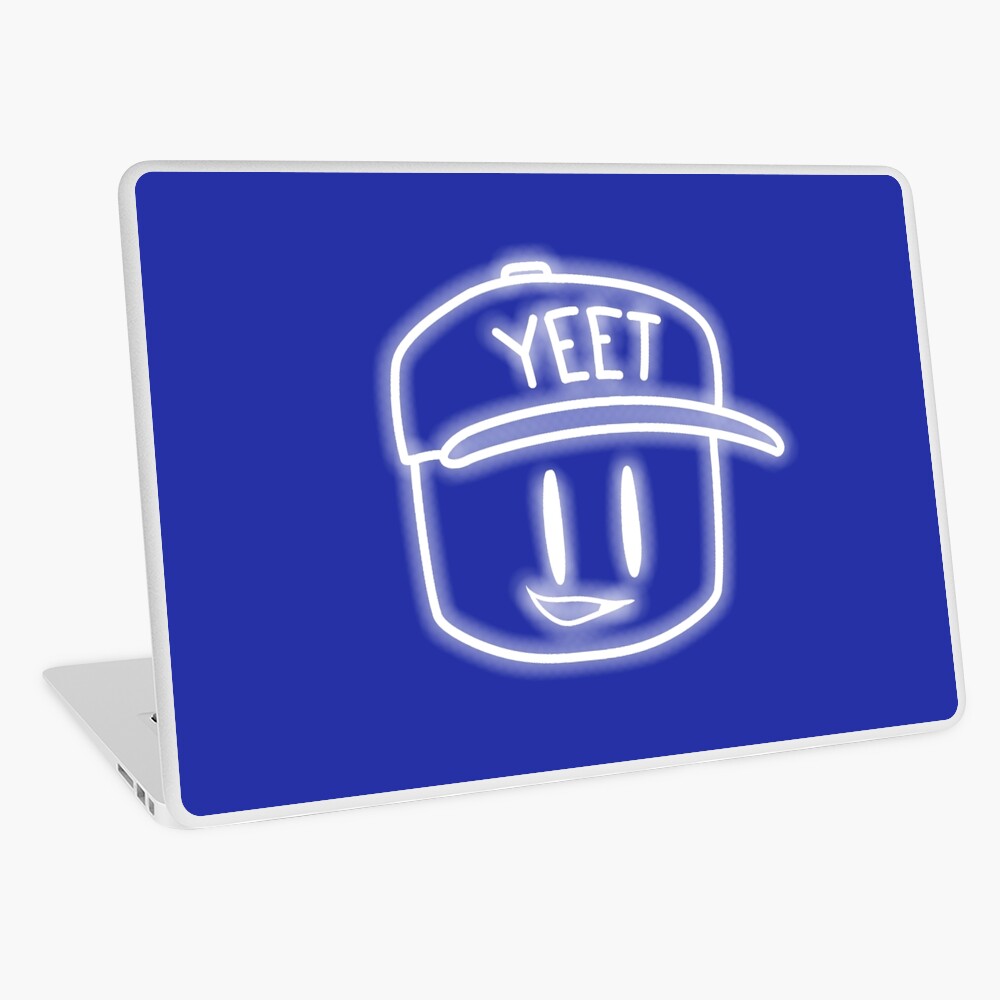 Roblox Yeet Glowing Effect Noob Meme Funny Internet Saying Kid Gamer Gift Laptop Skin By Smoothnoob Redbubble - roblox noob with dog roblox inspired t shirt laptop skin by smoothnoob redbubble