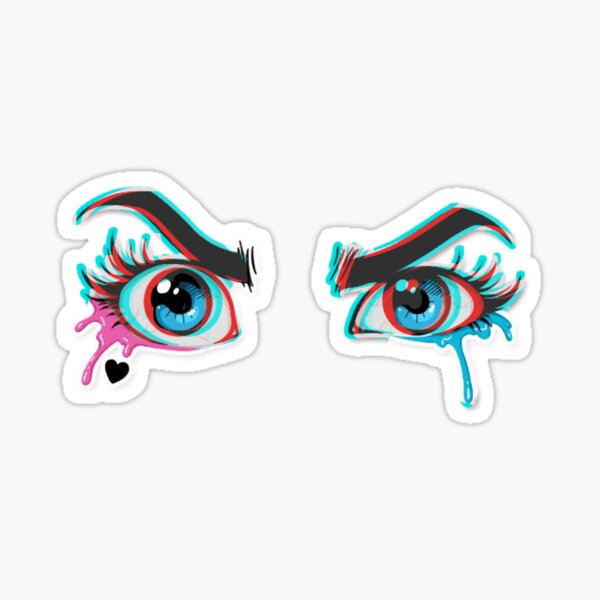 Yeux Harley Sticker