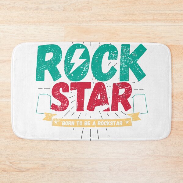 Item preview, Born To Be A Rockstar design, Rock and Roll gift, Rock On graphic designed and sold by Lisbob.