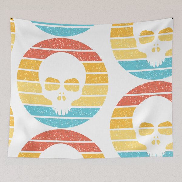 Item preview, Vintage, Retro Skull designed and sold by Soumita.