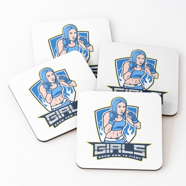 Item preview, Girls Know How To Fight - Fighting Girl Design designed and sold by mum-of-two.