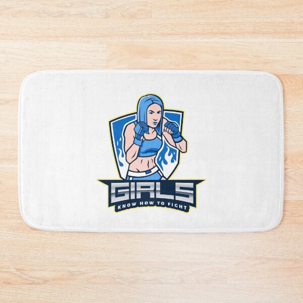 Item preview, Girls Know How To Fight - Fighting Girl Design designed and sold by mum-of-two.