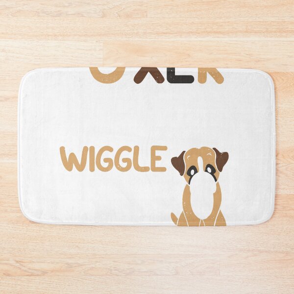 Item preview, Boxer Mom Wiggle Butt Club design, Boxer design, Dog design design designed and sold by Lisbob.