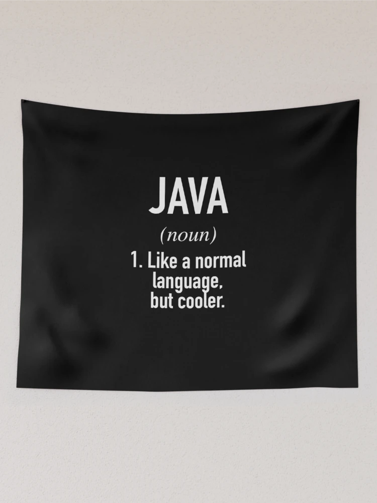 Thumbnail 2 of 3, Tapestry, Java Programming Language Defined - Programmer - Coder designed and sold by HiddenVerb.